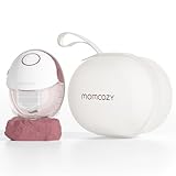 Momcozy M6 Tragbare Milchpumpe – Freihändige Elektrische Brustpumpe mit Komfort-Cups ohne Schmerzen, 3 Modi & 9 Stufen, 180 ml Auslaufsicher, Leise, Kabellos für Stillende Mütter
