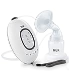 NUK First Choice+ elektrische Milchpumpe, LED-Display und Memory Funktion, inkl. Muttermilchbehälter, 150 ml