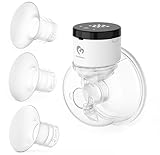 Tragbare elektrische Milchpumpe, kabellose Bellababy-Milchpumpe, mit LCD-Touchscreen, 3 wiederaufladbaren Modi und 9 Stufen, 24-mm-Flansch