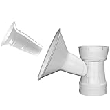 2x Ardo Brustglocke 31 mm mit 2x Brustglocken-Einsatz 28 mm aus Silikon - Zubehör für Ardo Pumpsets zum Abpumpen mit Ardo Milchpumpen
