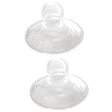 HEALLILY 2 x Nippel-Sauger Nippelabzieher Nippel-Korrektor Nippelbecher Sauger Everters Extractor für flache und umgekehrte Brustwarzen Behandlung Vergrößerung