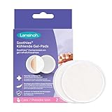 Lansinoh Soothies Kühlende Hydrogel Pads - 2 Stück - beruhigen und schützen schmerzende, rissige & wunde Brustwarzen - fördern natürliche Heilung – bis zu 72 Stunden wiederverwendbar