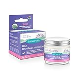 Lansinoh BIO Brustwarzensalbe, 60 ml - natürliche Pflege empfindlicher Brustwarzen und trockener Haut - klimaneutral