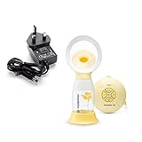 Medela Swing Flex Elektrische Einzelmilchpumpe – kompaktes Design, mit PersonalFit Flex Shields und Medela 2-Phasen-Expression-Technologie