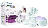 Philips Avent SCF330/20 Komfort-Handmilchpumpe mit Naturnah Flasche